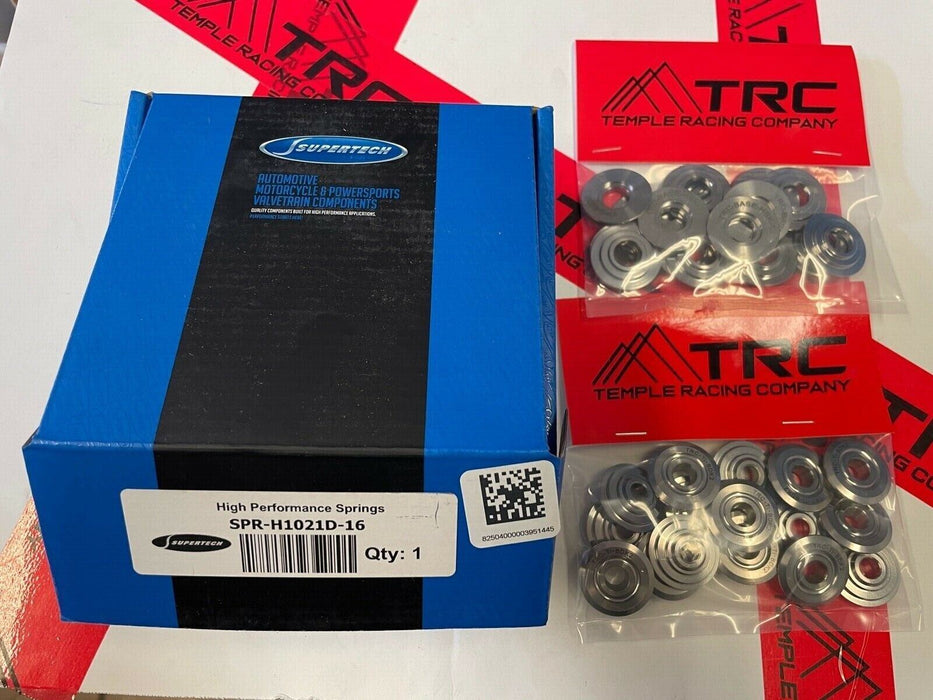 Supertech 95 lbs Dual Valve Springs & TRC Titanium Retainers Kit S2000 F20C F22C