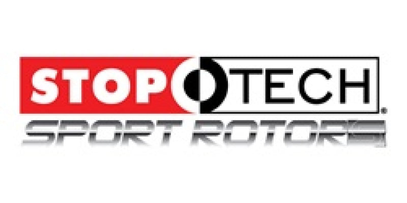 StopTech Slotted & Drilled Sport Brake Rotor Left Rear 13-14 Lexus GS300/350/400/430