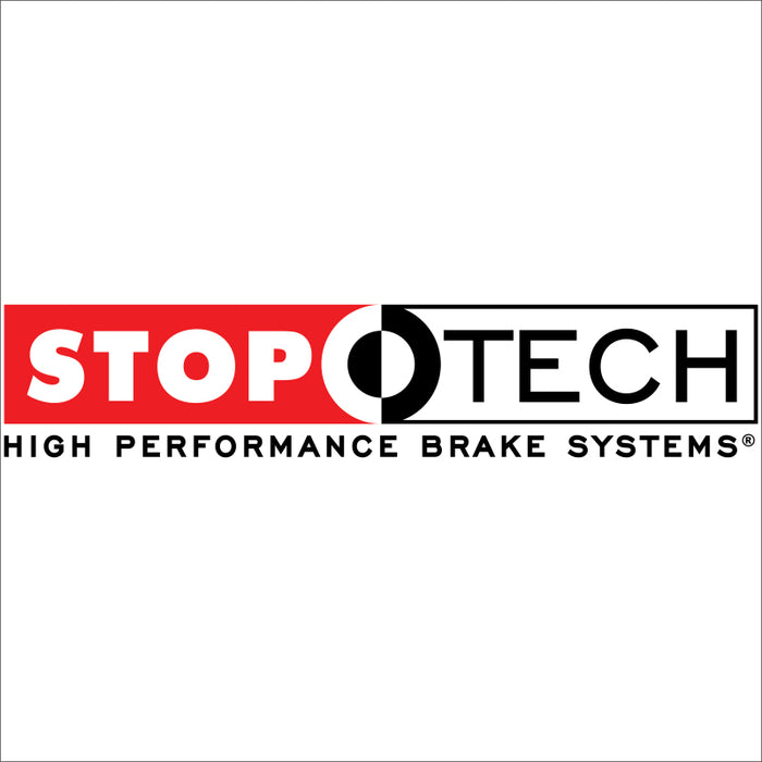 StopTech Power Slot 02-10 WRX Front Left Sportstop Slotted Rotor