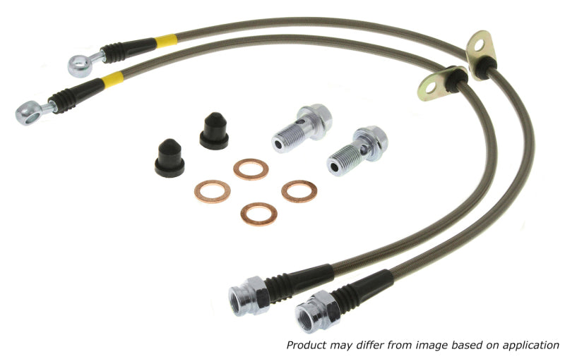 StopTech 02-06 Acura RSX / 04-09 TSX / 03-07 Accord / 09 Accord Coupe & Sedan Rear SS Brake Lines