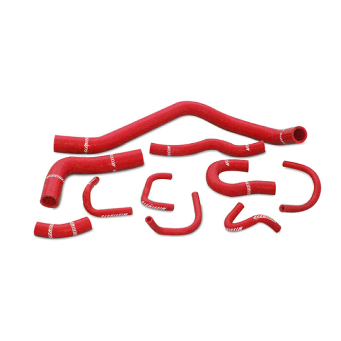 Mishimoto 88-91 Honda Civic Red Silicone Hose Kit