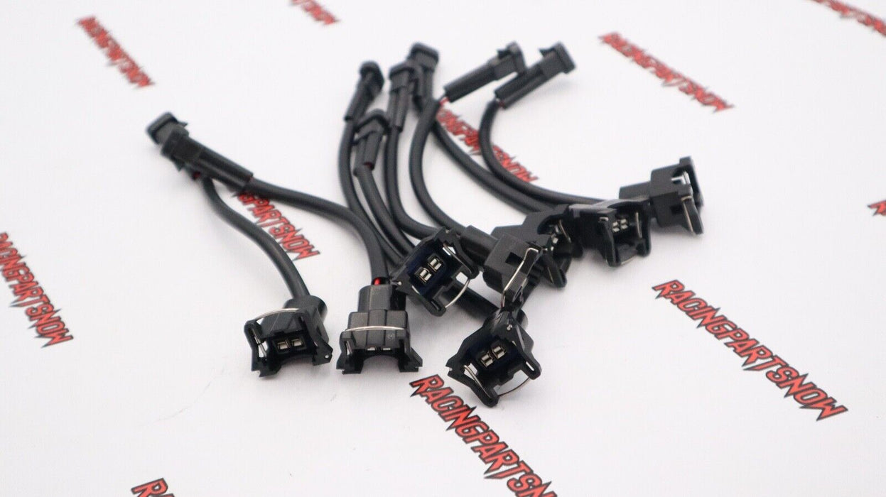 8x LQ4 LQ9 4.8 5.3 6.0 Delphi Wire Harness to LS1 LS6 LT1 EV1 Injector Adapters