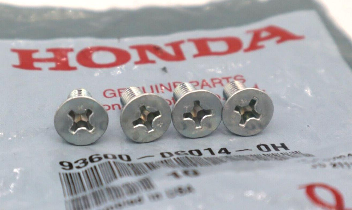 4x Honda Acura Disc Brake Rotor Screw OEM  all models 1980-201 93600-06014-0H