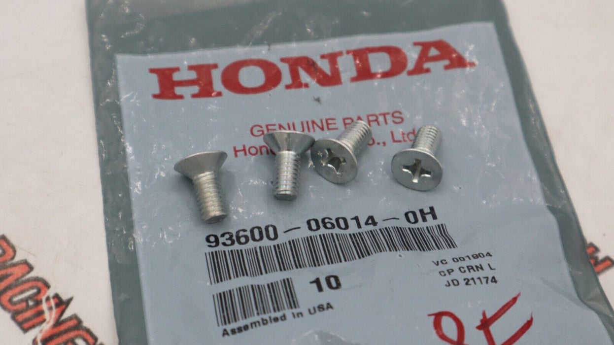 4x Honda Acura Disc Brake Rotor Screw OEM  all models 1980-201 93600-06014-0H