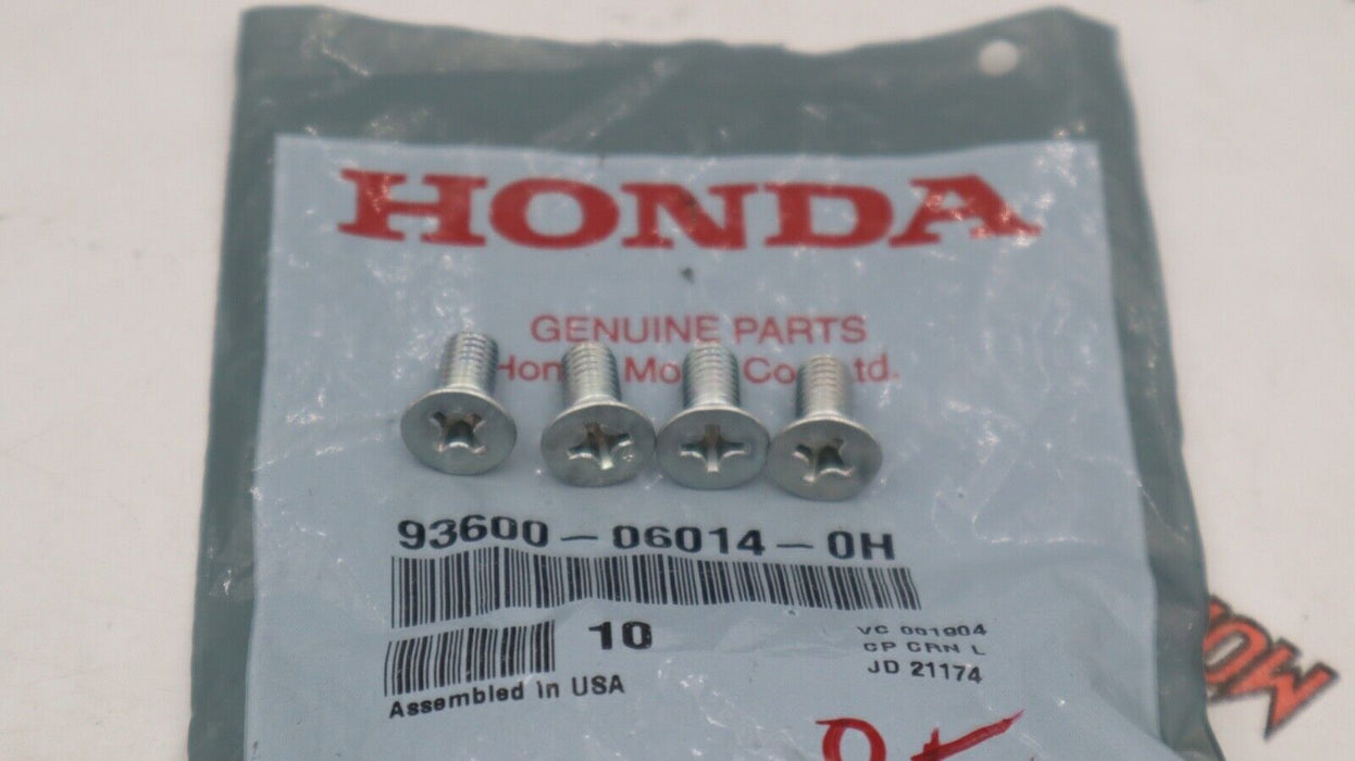 4x Honda Acura Disc Brake Rotor Screw OEM  all models 1980-201 93600-06014-0H