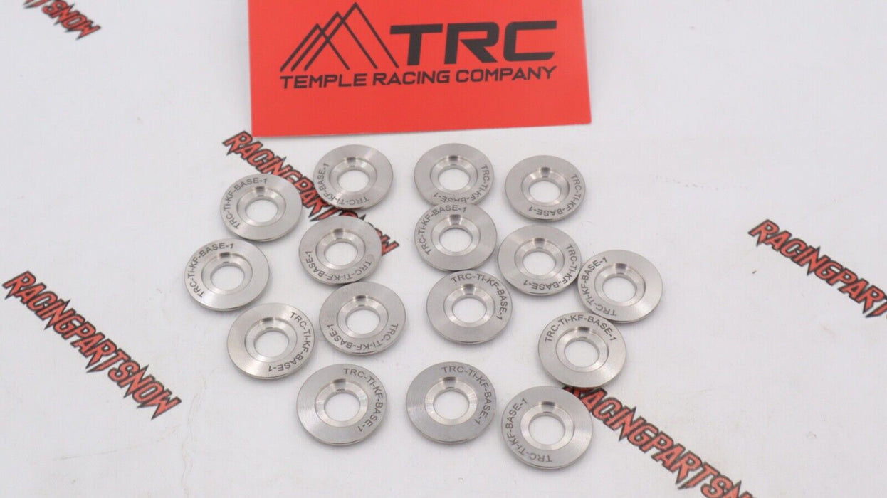 TRC Titanium Honda K Series Dual Valve Spring Seat Base X16  K20A2 K20Z3 K24n