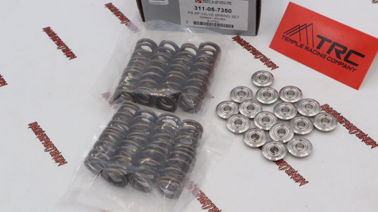 SKUNK2 XP VTEC DUAL VALVE SPRINGS & TRC TITANIUM RETAINERS KIT B16 B18c