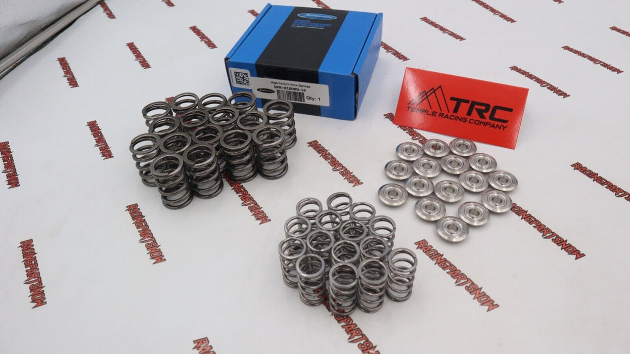 Supertech Dual Valve Springs 80LB TRC Titanium Retainers Honda H22 H22A Prelude