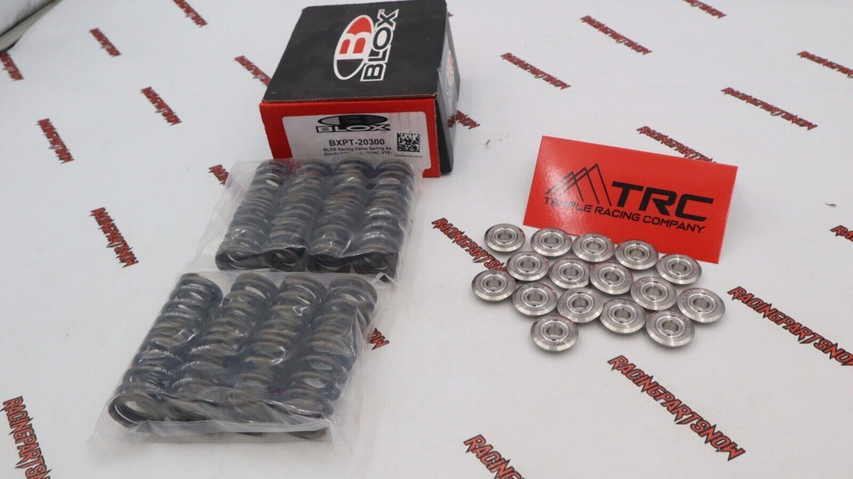 Blox Racing Dual Valve Springs TRC Titanium Retainers Honda H22 H22A Prelude