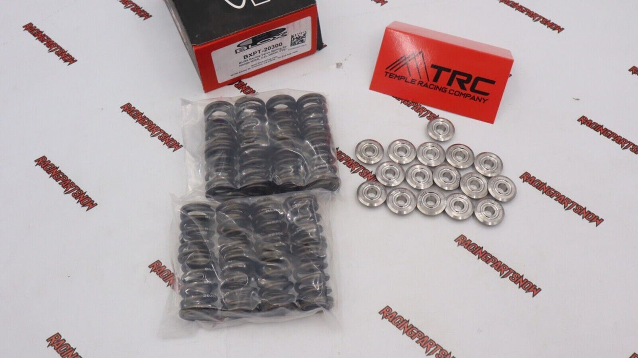 Blox Racing Dual Valve Springs TRC Titanium Retainers Honda H22 H22A Prelude