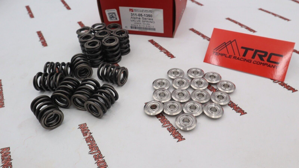 SKUNK2 ALPHA VTEC DUAL VALVE SPRINGS & TRC TITANIUM RETAINERS KIT B16 B18c