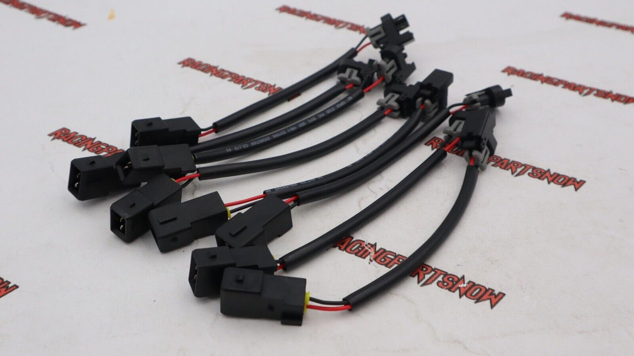 8x Injector Adapters LQ4 LQ9 4.8 5.3 6.0 Delphi into LS1 LT1 EV1 Wiring Harness