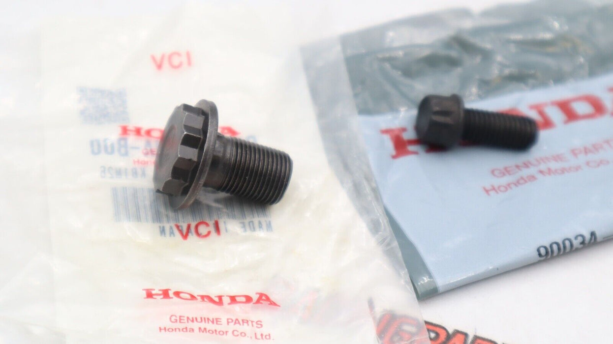 GENUINE OEM HONDA CIVIC SI ACURA RSX K20 K24 FLYWHEEL PRESSURE PLATE BOLT SET