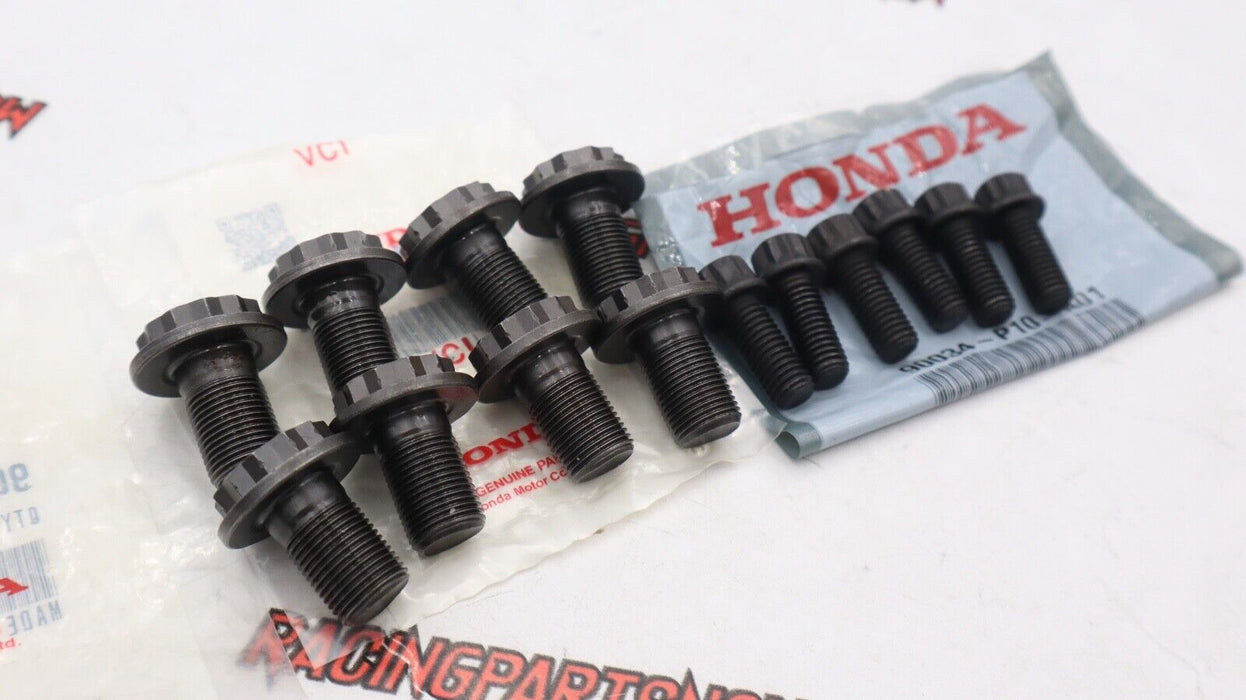 GENUINE OEM HONDA CIVIC SI ACURA RSX K20 K24 FLYWHEEL PRESSURE PLATE BOLT SET