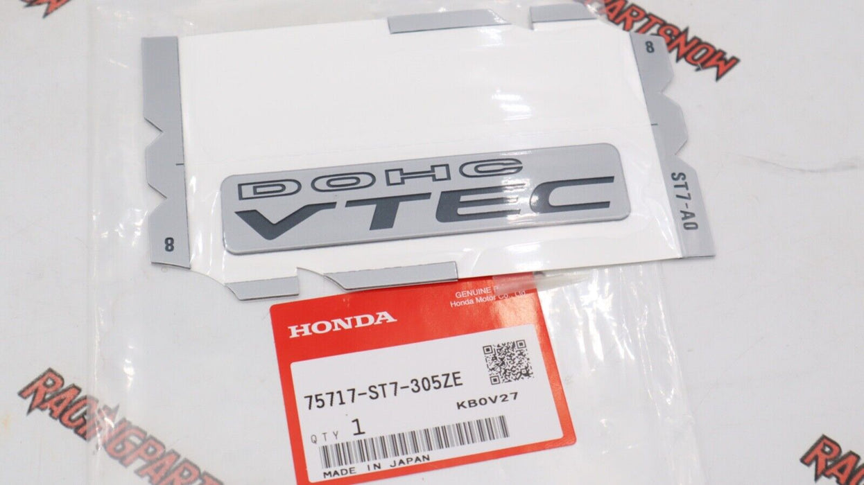 New OEM 90-01 Acura Integra GSR Type R B18C1 B18C5 DC2 "DOHC VTEC" Emblem Badge