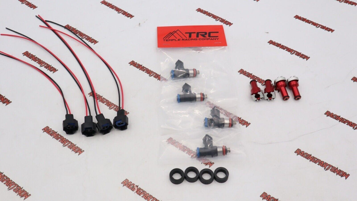 TRC TURBO E85 1000cc FUEL INJECTORS KIT (4) FOR D16 B16 B20 H22 HONDA F22