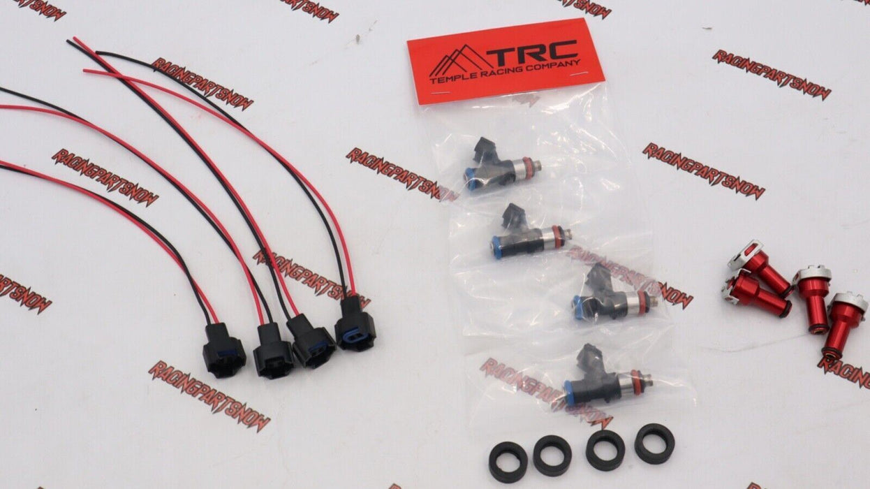 TRC TURBO E85 1000cc FUEL INJECTORS KIT (4) FOR D16 B16 B20 H22 HONDA F22