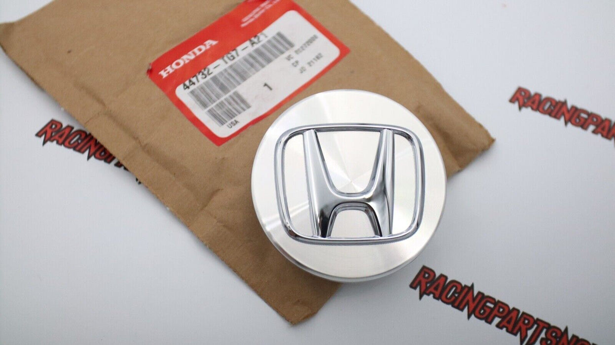 Genuine (1) One Honda Aluminum Wheel Plastic Center Cap 44732-TG7-A21