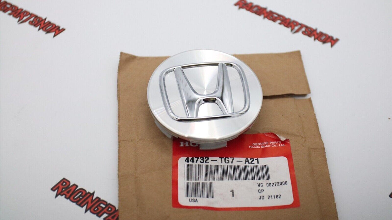 Genuine (1) One Honda Aluminum Wheel Plastic Center Cap 44732-TG7-A21