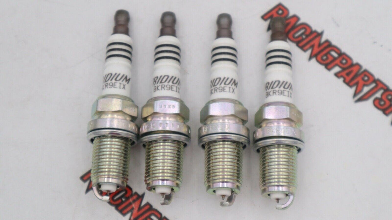 NGK Iridium Spark Plugs Set of 4 - BKR9EIX - Heat Range 9 Stock # 2669