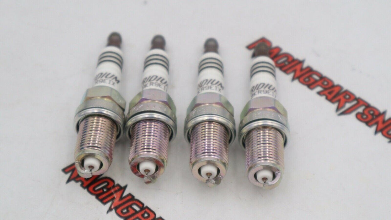 NGK Iridium Spark Plugs Set of 4 - BKR9EIX - Heat Range 9 Stock # 2669