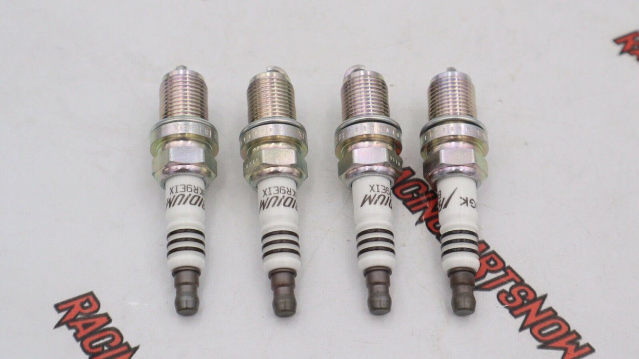 NGK Iridium Spark Plugs Set of 4 - BKR9EIX - Heat Range 9 Stock # 2669