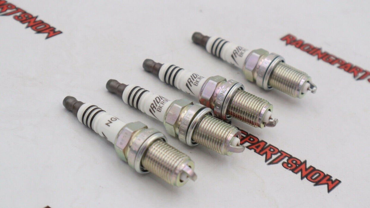 NGK Iridium Spark Plugs Set of 4 - BKR9EIX - Heat Range 9 Stock # 2669