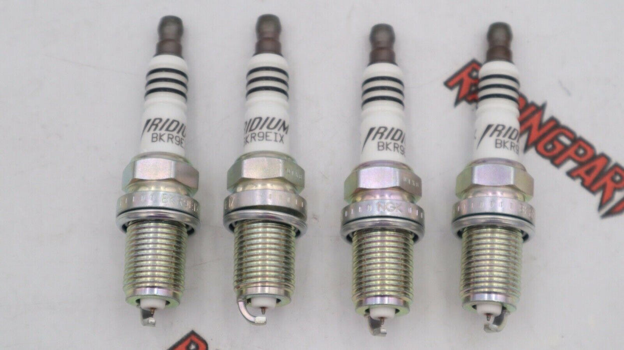 NGK Iridium Spark Plugs Set of 4 - BKR9EIX - Heat Range 9 Stock # 2669