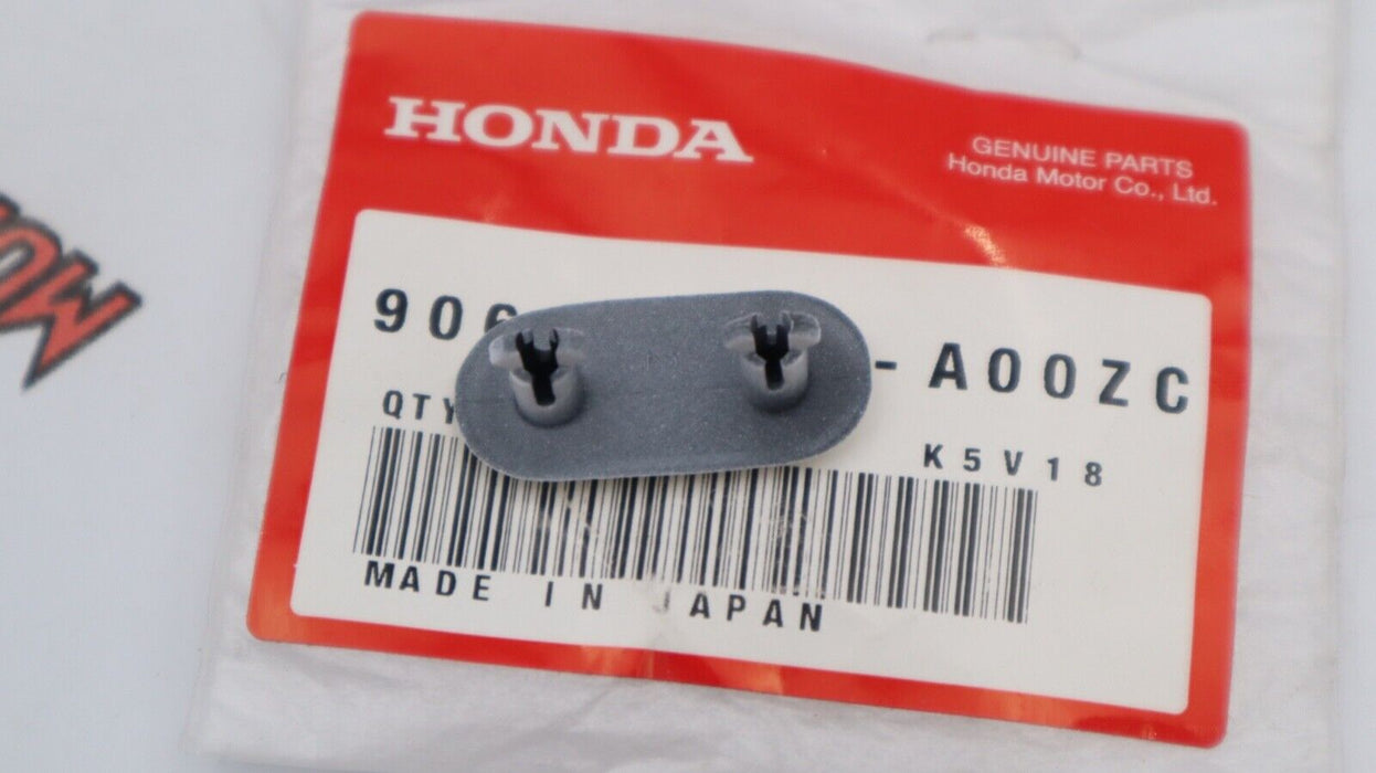 GENUINE For Honda S2000 License Plate Caps Bumper Plugs - Grand Prix White - ZC