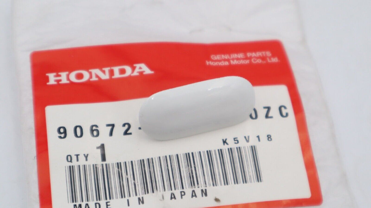 GENUINE For Honda S2000 License Plate Caps Bumper Plugs - Grand Prix White - ZC