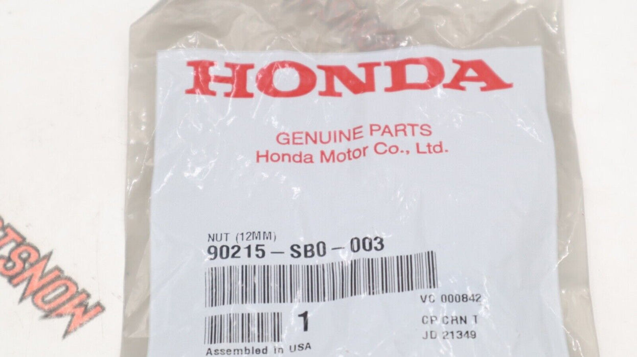 Genuine OEM HONDA Nut Self-Lock (12MM) (Clinch)(Sato Rashi)