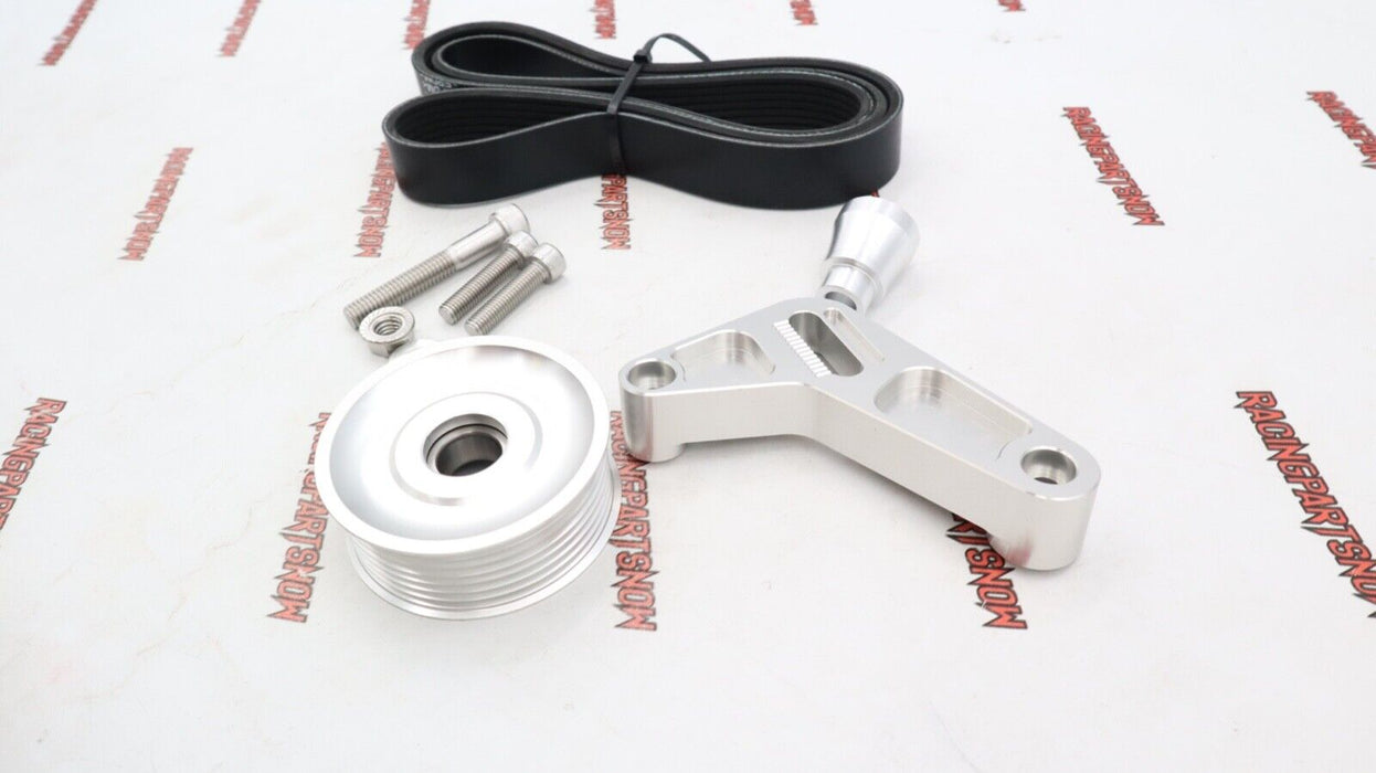 Adjustable EP3 Style Idler Pulley Kit For Honda Civic Integra K24 Swap With Belt