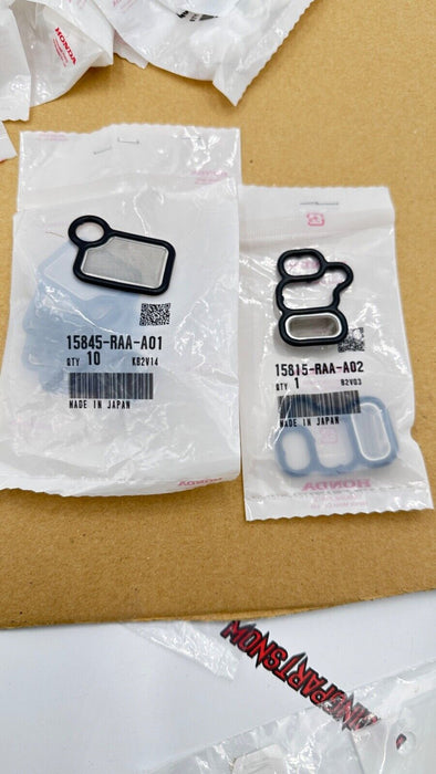 GENUINE OEM HONDA CIVIC SI ACURA RSX K-SERIES I-VTEC SPOOL VALVE GASKET KIT K20