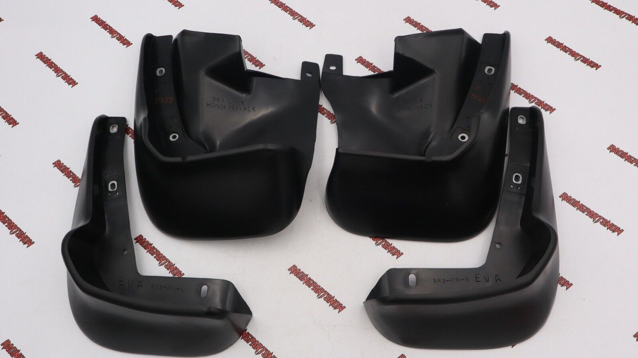 RARE OEM HONDA 92-95 CIVIC 2 DOOR COUPE DX EX EJ D16 MUD FLAPS SPLASH GUARDS