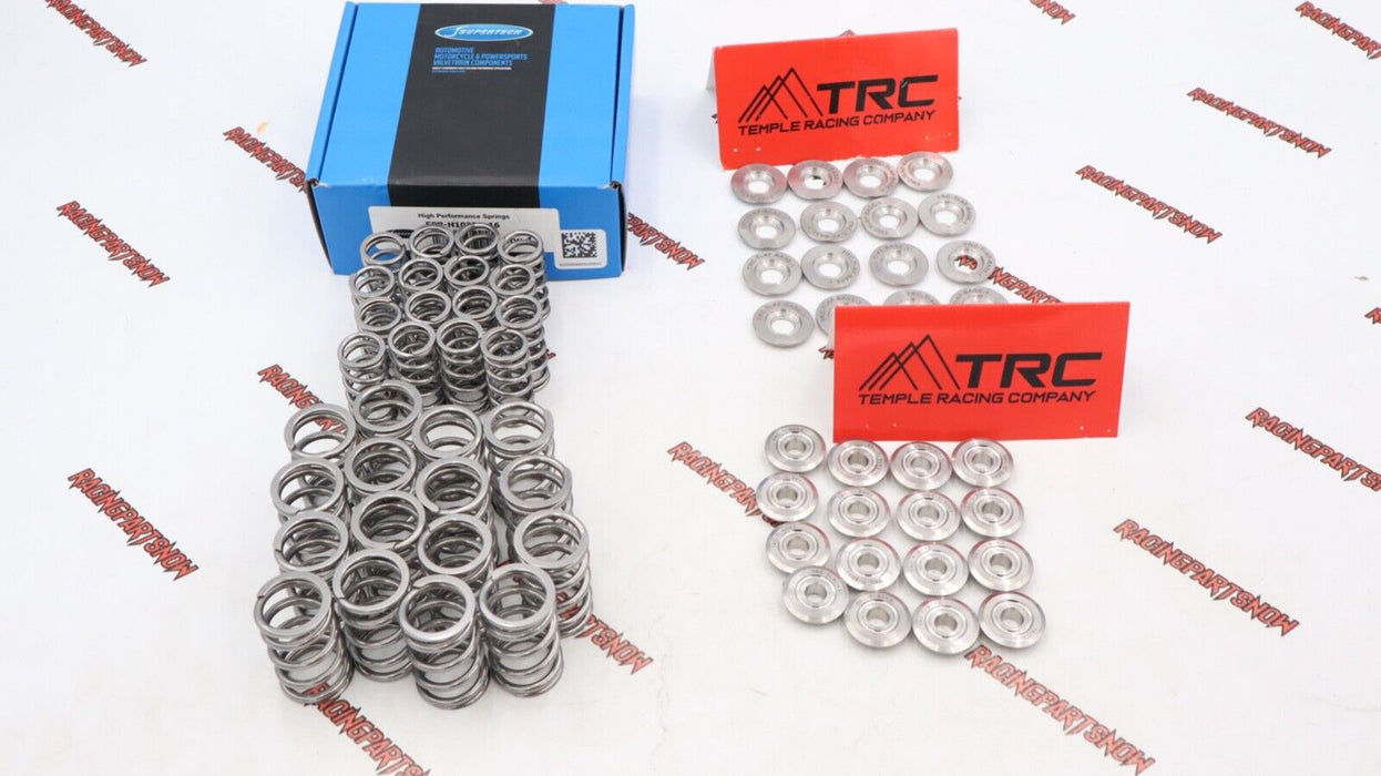 Supertech 95 lbs Dual Valve Springs & TRC Titanium Retainers Kit K Series K20