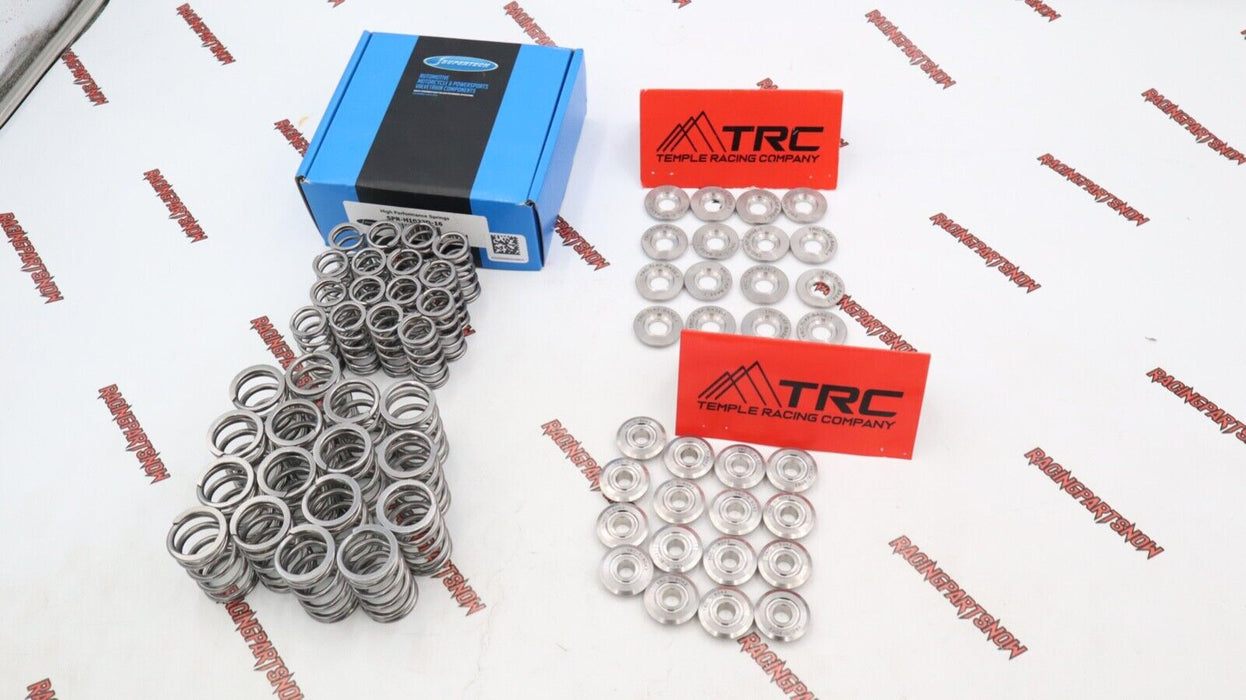 Supertech 95 lbs Dual Valve Springs & TRC Titanium Retainers Kit K Series K20