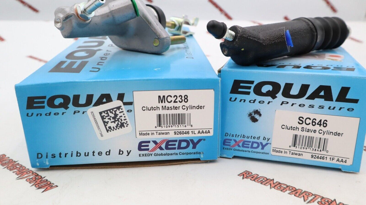 EXEDY CLUTCH MASTER & SLAVE CYLINDER FOR 94-01 Integra B18 CIVIC DEL SOL D16 D15