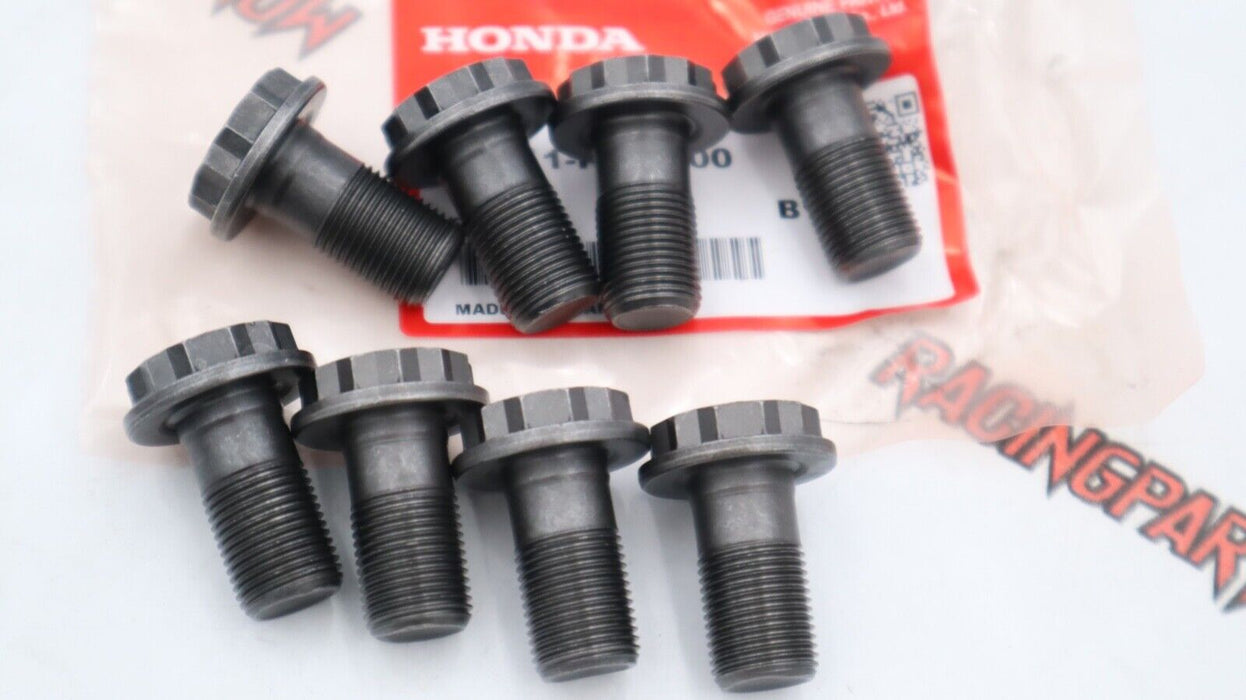 OEM HONDA Flywheel Bolts Set Of 8 Manual 5 speed B18C1 B18C5 B20 B16 B SERIES