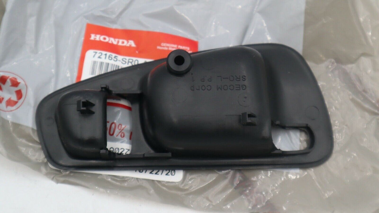 GENUINE OEM 00-09 HONDA S2000 INNER DOOR HANDLE COVER BLACK LEFT DRIVER SIDE