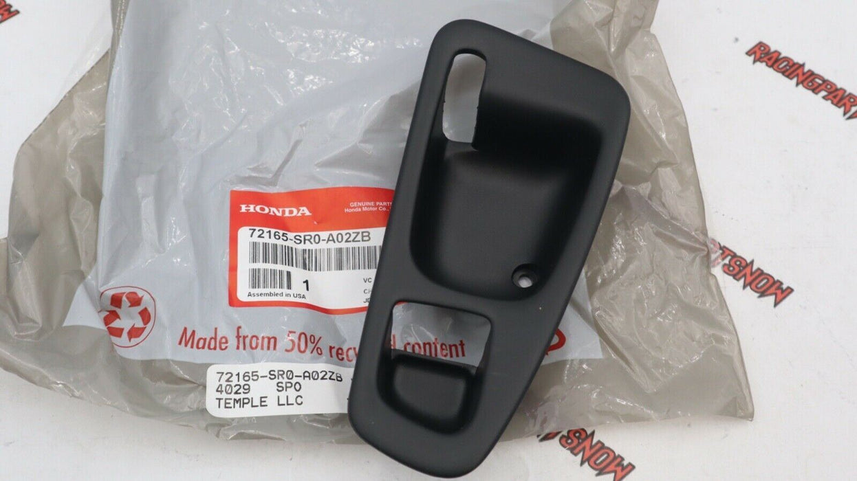 GENUINE OEM 00-09 HONDA S2000 INNER DOOR HANDLE COVER BLACK LEFT DRIVER SIDE