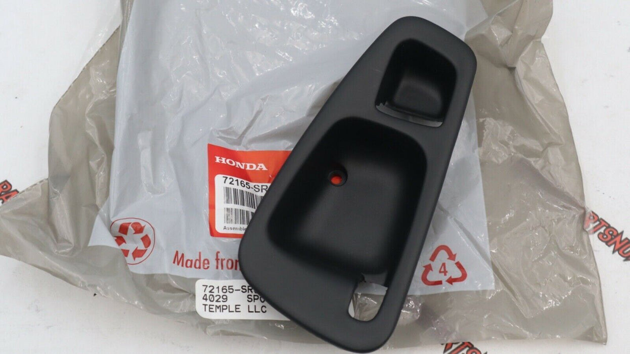 GENUINE OEM 00-09 HONDA S2000 INNER DOOR HANDLE COVER BLACK LEFT DRIVER SIDE