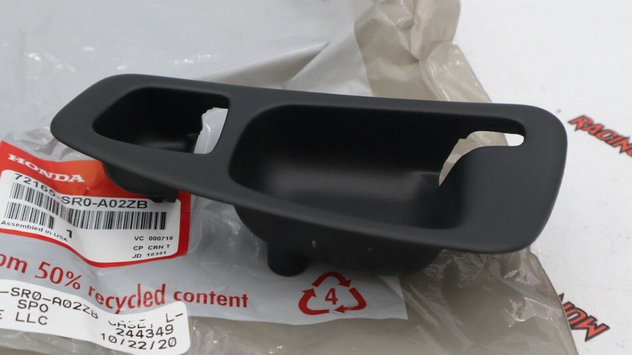 GENUINE OEM 00-09 HONDA S2000 INNER DOOR HANDLE COVER BLACK LEFT DRIVER SIDE