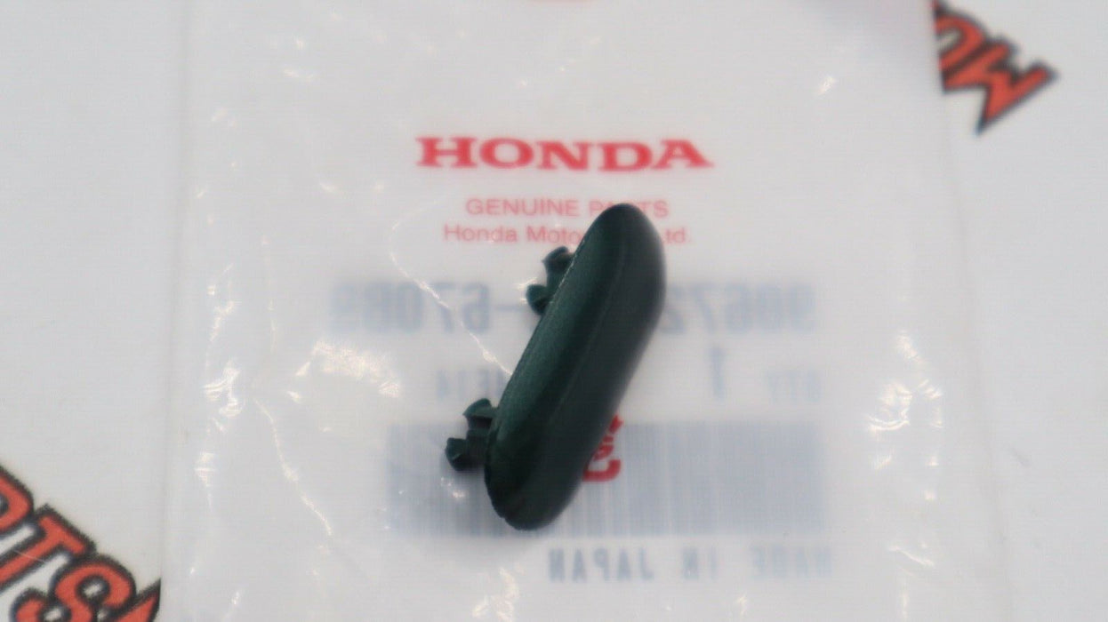 Honda 90672-SB2-670B9Cap, License Plate *G95P* (CLOVER GREEN PEARL)