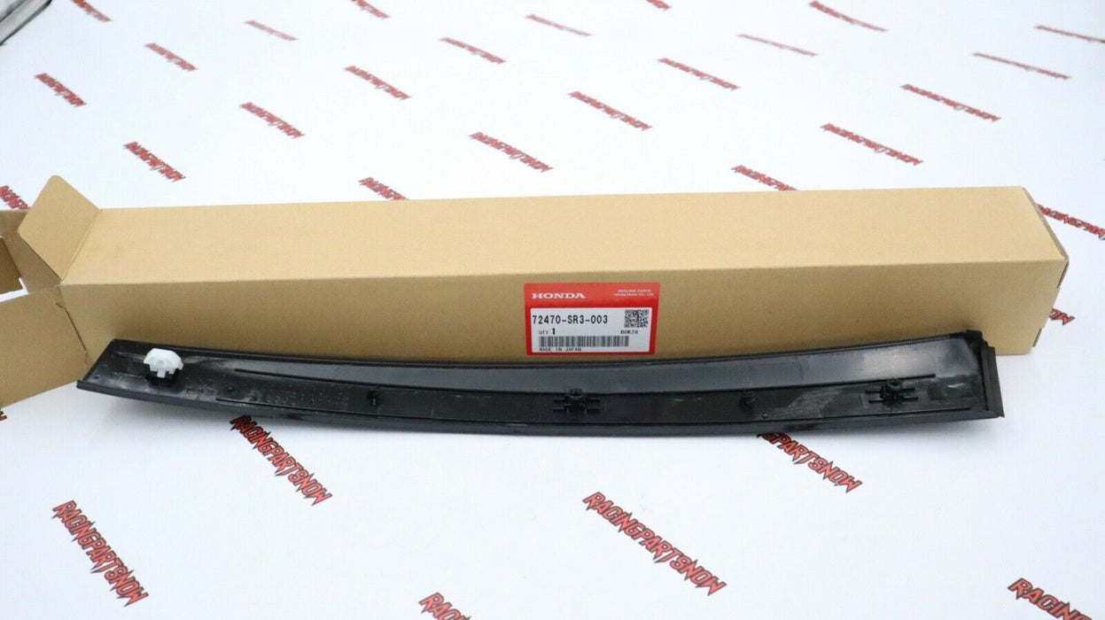 92- 95 HONDA CIVIC LH DRIVER SIDE DOOR GARNISH TRIM PILLAR SASH  2 3 dr GENUINE