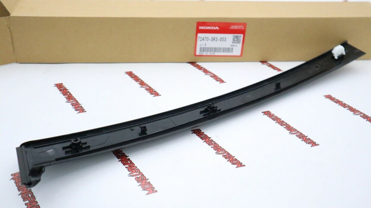 92- 95 HONDA CIVIC LH DRIVER SIDE DOOR GARNISH TRIM PILLAR SASH  2 3 dr GENUINE