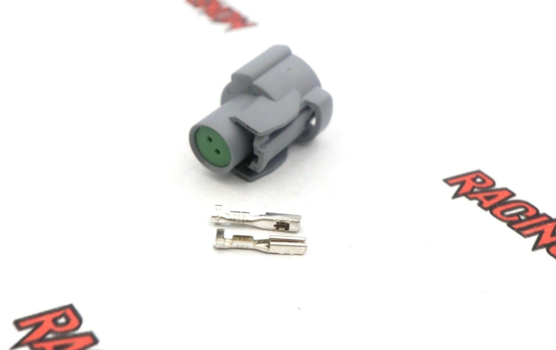 TRC  2 pin Fan Switch Sensor Connector Plug Fits Honda Acura Coolant