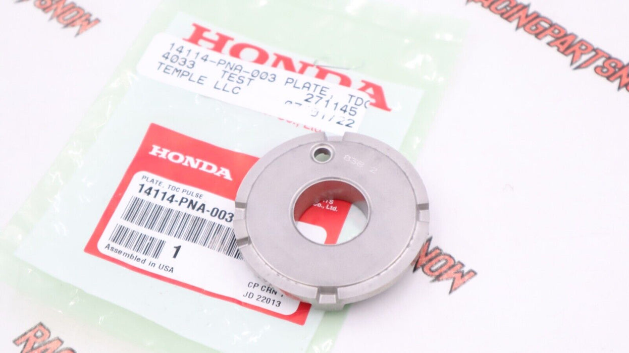 OEM Honda Exhaust Cam Camshaft Pulse Plate Civic K series