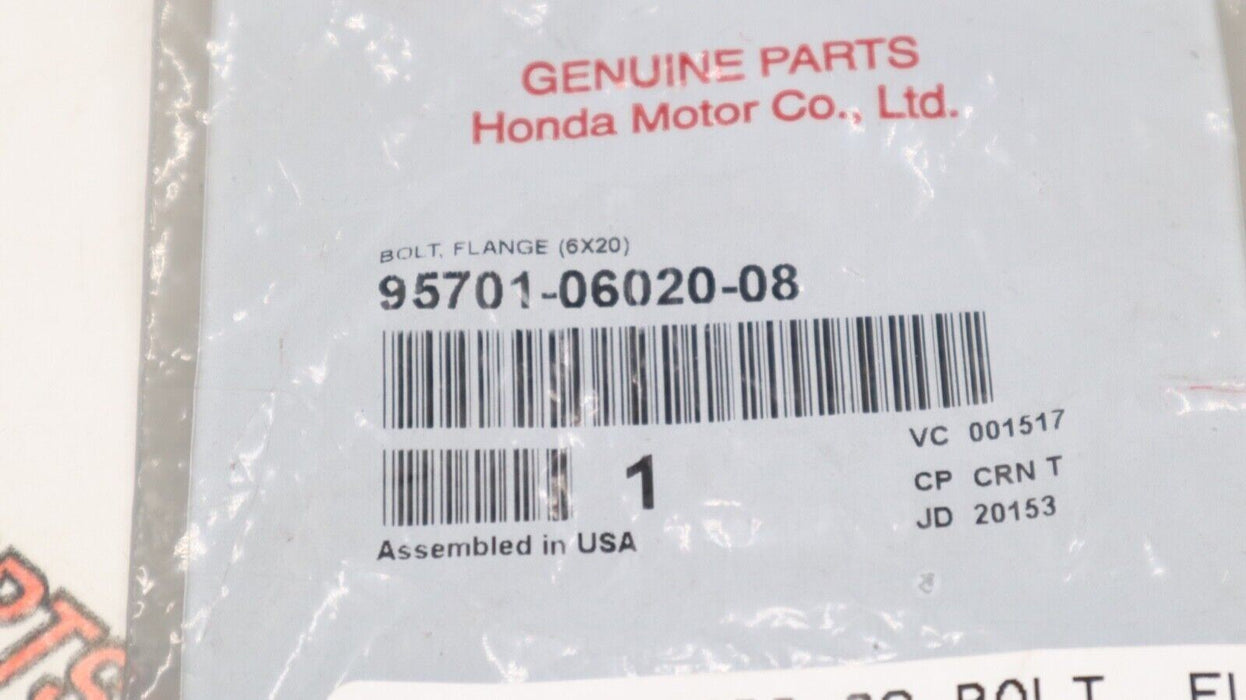 New Genuine Honda-Acura Bolt, Flange (6X20) OEM