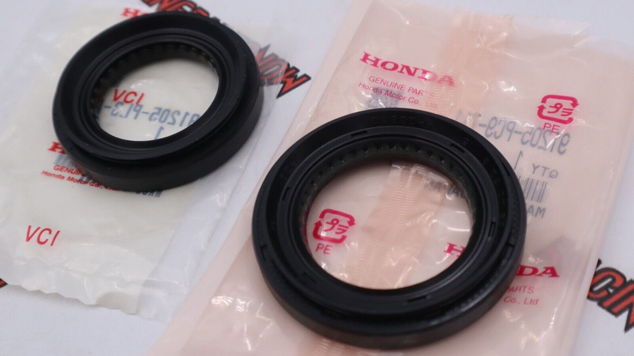 Honda Genuine OEM 5SPD Transmission Axle Seals 2PC Set B Series NEW GSR Civic SI