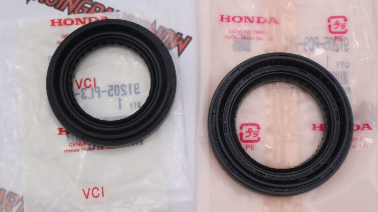 Honda Genuine OEM 5SPD Transmission Axle Seals 2PC Set B Series NEW GSR Civic SI